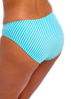 Freya Bikini Brief Turquoise stripe