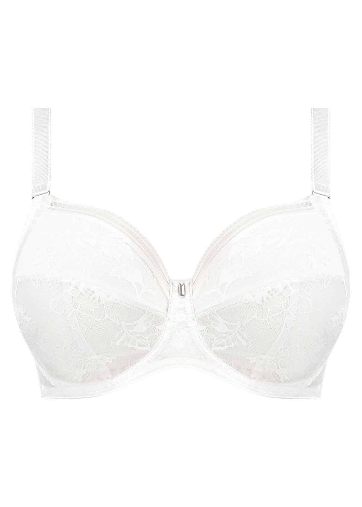 Fusion Lace Uw Full Cup Side Support Bra White
