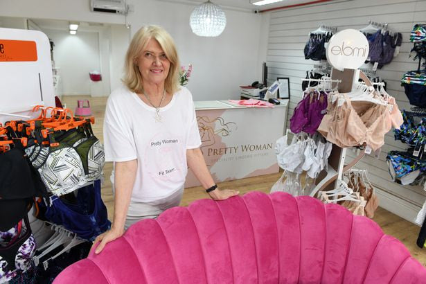 Julie Sutton, owner of Pretty Woman Bras, Cleethorpes