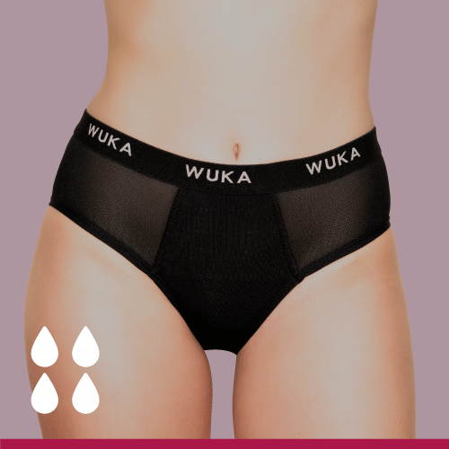 WUKA Ultimate Midi Brief Period Pants - Heavy Flow