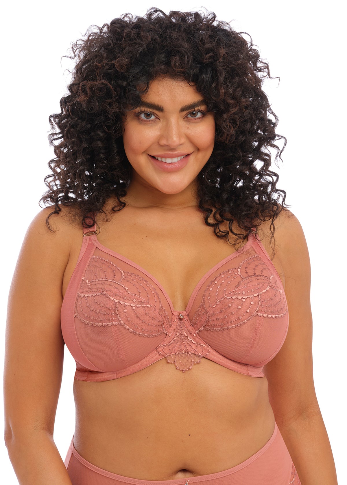 Elomi Charley UW Moulded Spacer Bra Pansy
