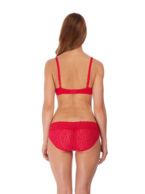 Wacoal Halo Lace UW Moulded Bra Lipstick Red